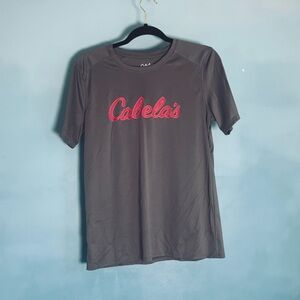 Cabela's Charcoal Gray Women's Short Sleeve Tee